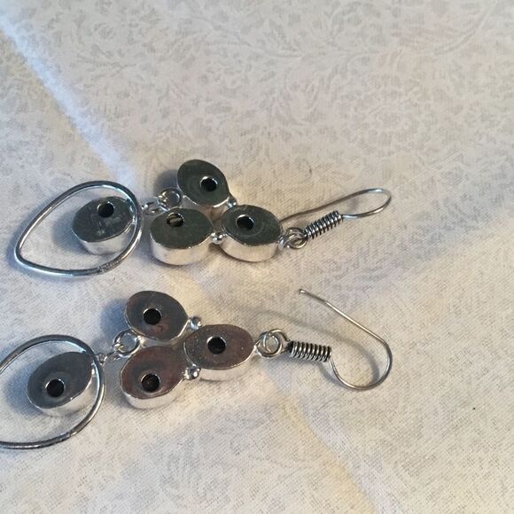 NWOT. Sterling Silver Pink Amethyst Earrings - Picture 7 of 10